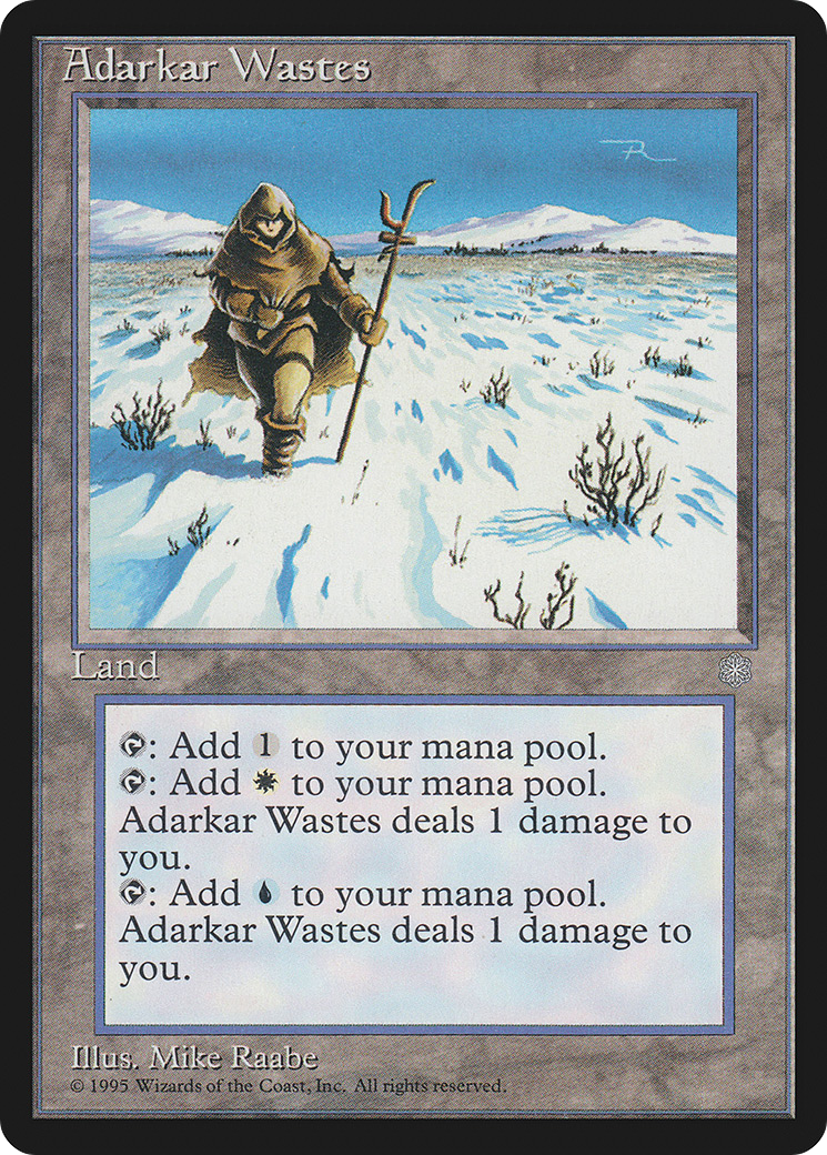 Adarkar Wastes [Ice Age] - Trinity Hobby