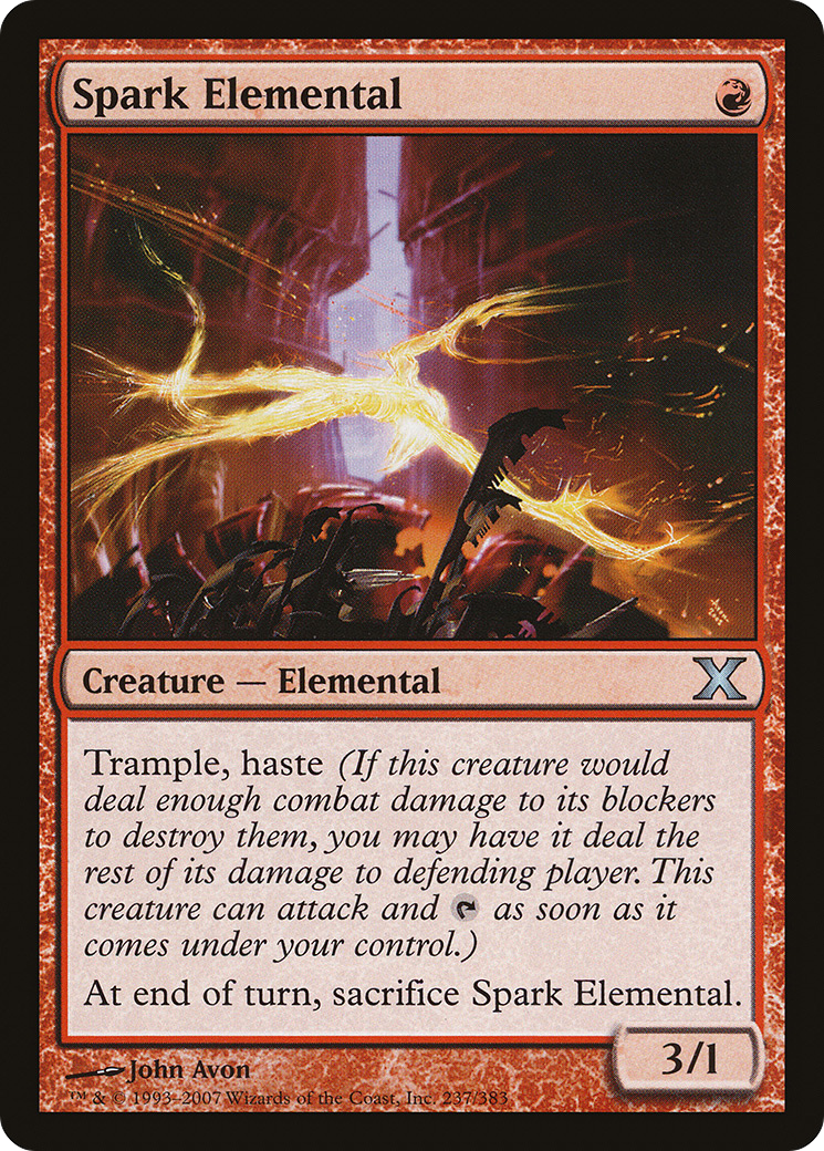 Spark Elemental  (10E-237) - [Tenth Edition] - Trinity Hobby