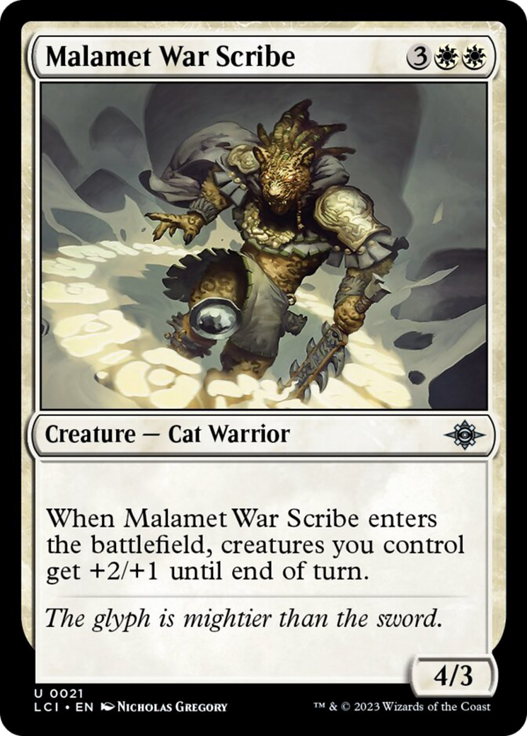 Malamet War Scribe [The Lost Caverns of Ixalan] - Trinity Hobby