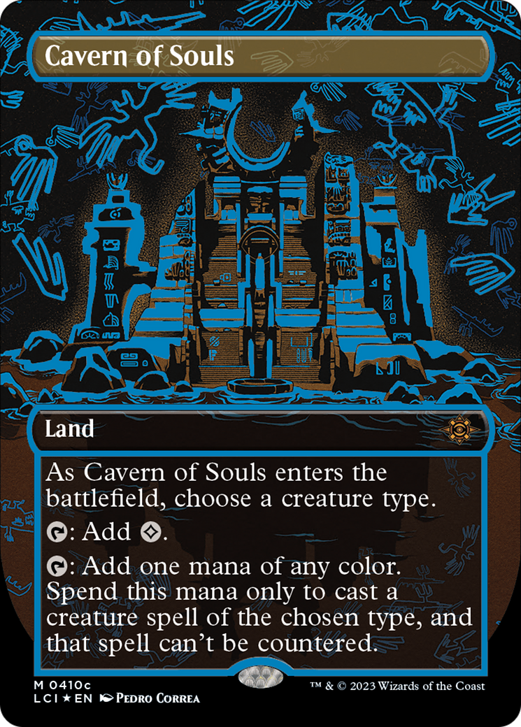Cavern of Souls (0410c) (Borderless) [The Lost Caverns of Ixalan] - Trinity Hobby