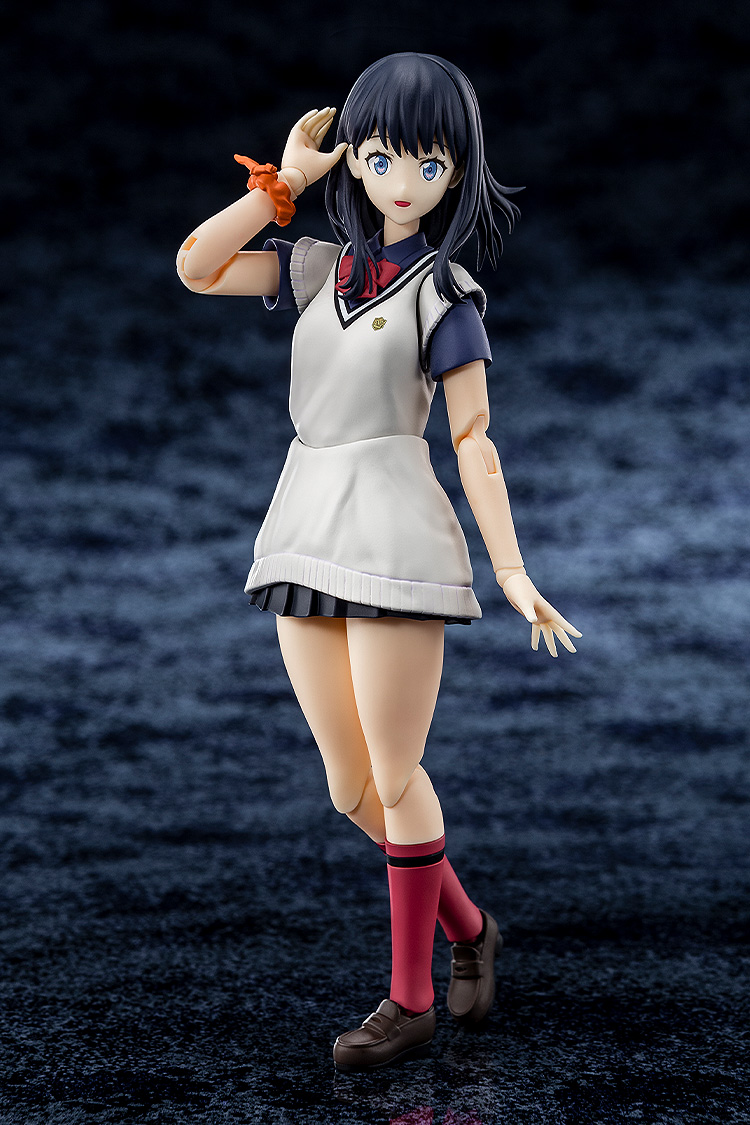 Rikka Takarada (Gridman Universe) Articulated Plastic Model - Trinity Hobby