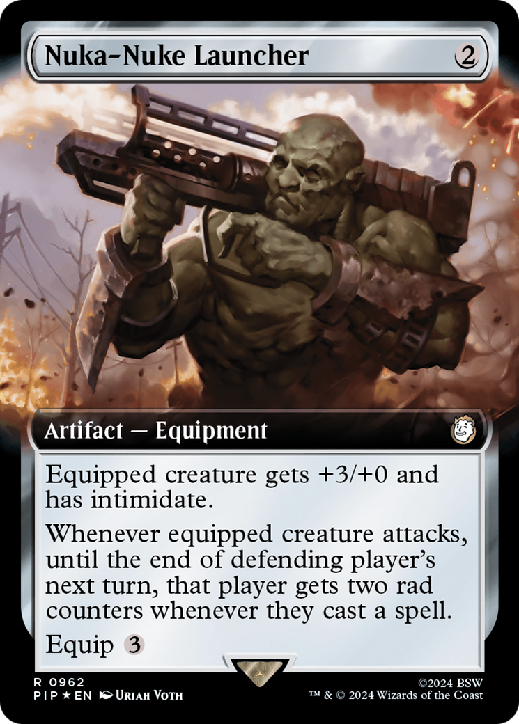 Nuka-Nuke Launcher (Extended Art) (Surge Foil) [Fallout] - Trinity Hobby