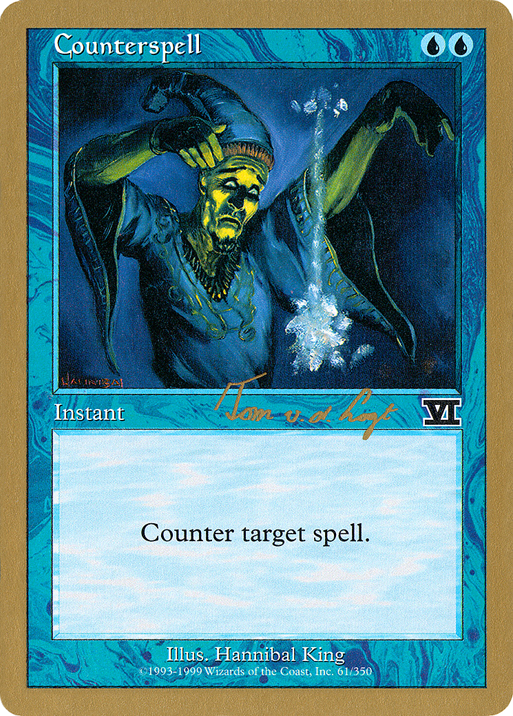 Counterspell (Tom van de Logt) [World Championship Decks 2000] - Trinity Hobby