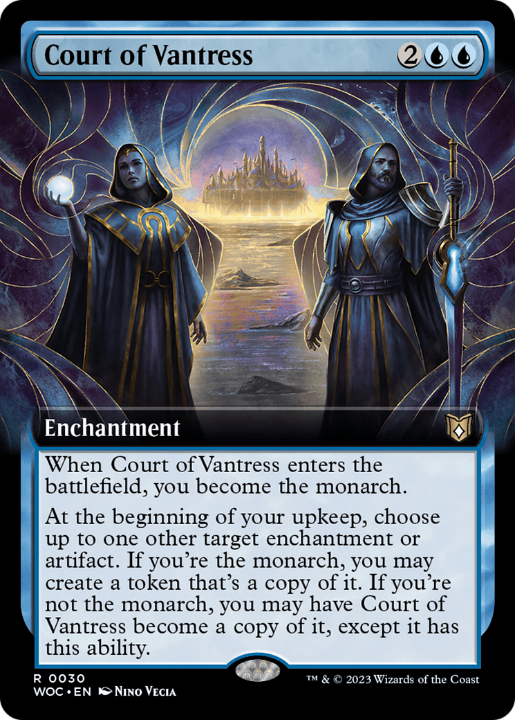 Court of Vantress (Extended Art) [Wilds of Eldraine Commander] - Trinity Hobby