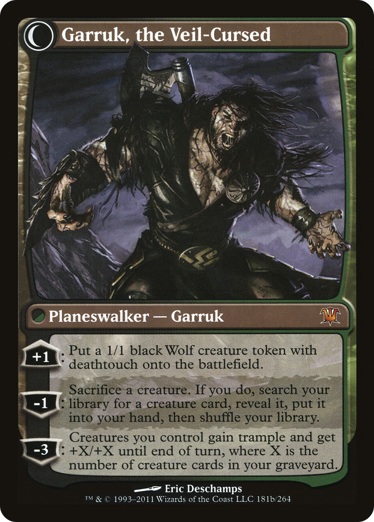 Garruk Relentless // Garruk, the Veil-Cursed [Secret Lair: From Cute to Brute] - Trinity Hobby