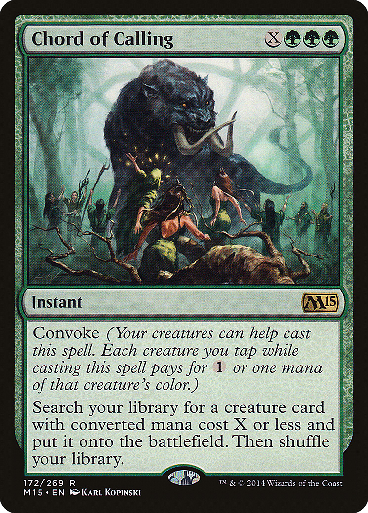 Chord of Calling [Magic 2015] - Trinity Hobby