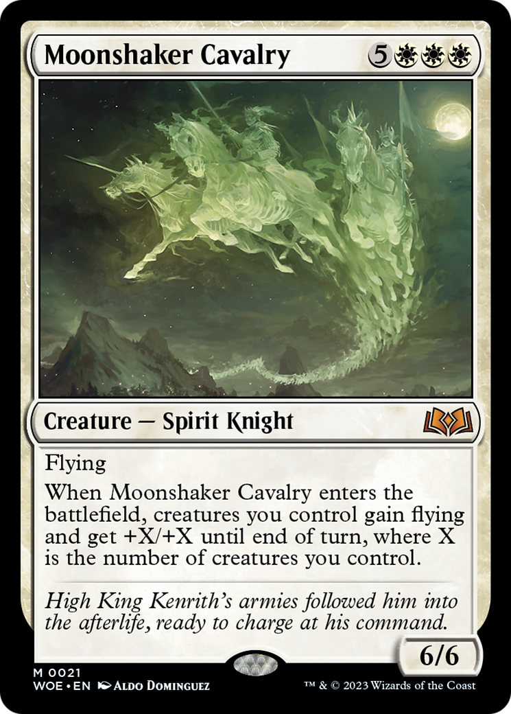 Moonshaker Cavalry [Wilds of Eldraine] - Trinity Hobby