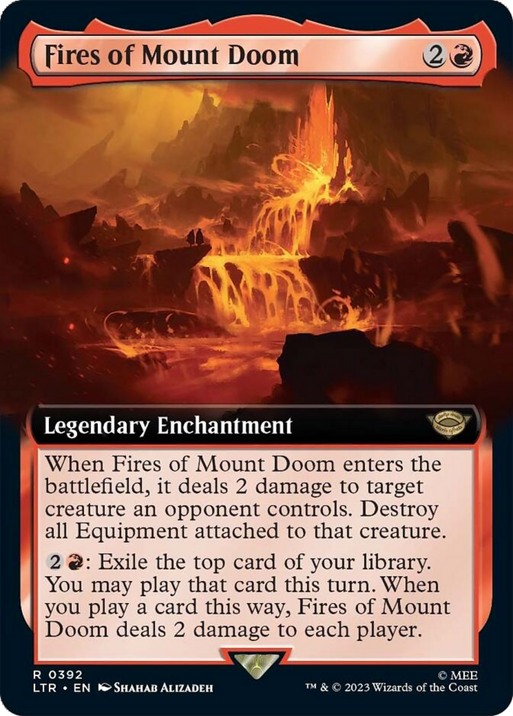 Fires of Mount Doom (Extended Art) [The Lord of the Rings: Tales of Middle-Earth] - Trinity Hobby