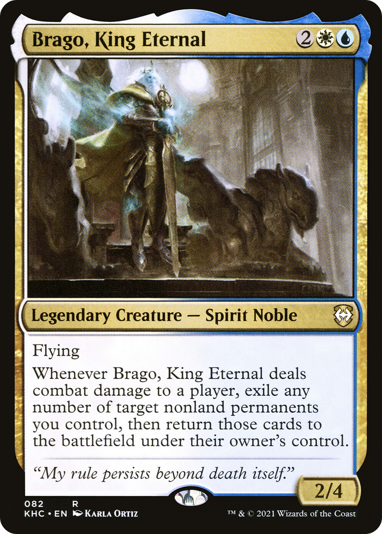 Brago, King Eternal [Kaldheim Commander] - Trinity Hobby