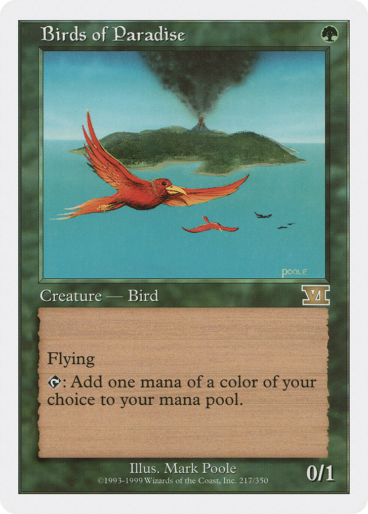 Birds of Paradise [Classic Sixth Edition] - Trinity Hobby