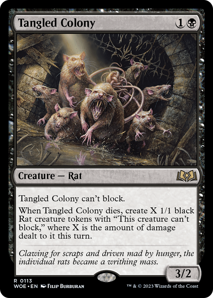 Tangled Colony [Wilds of Eldraine] - Trinity Hobby