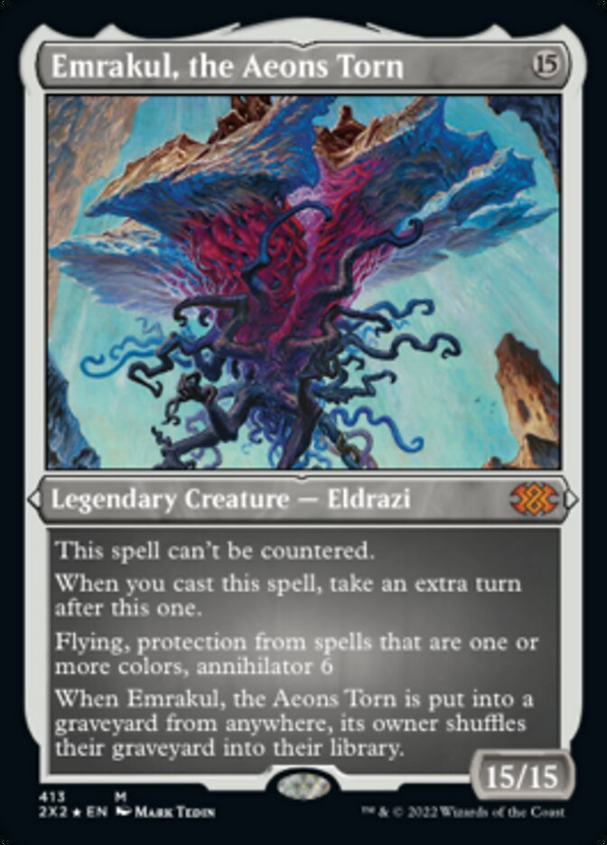 Emrakul, the Aeons Torn (Foil Etched) [Double Masters 2022] - Trinity Hobby