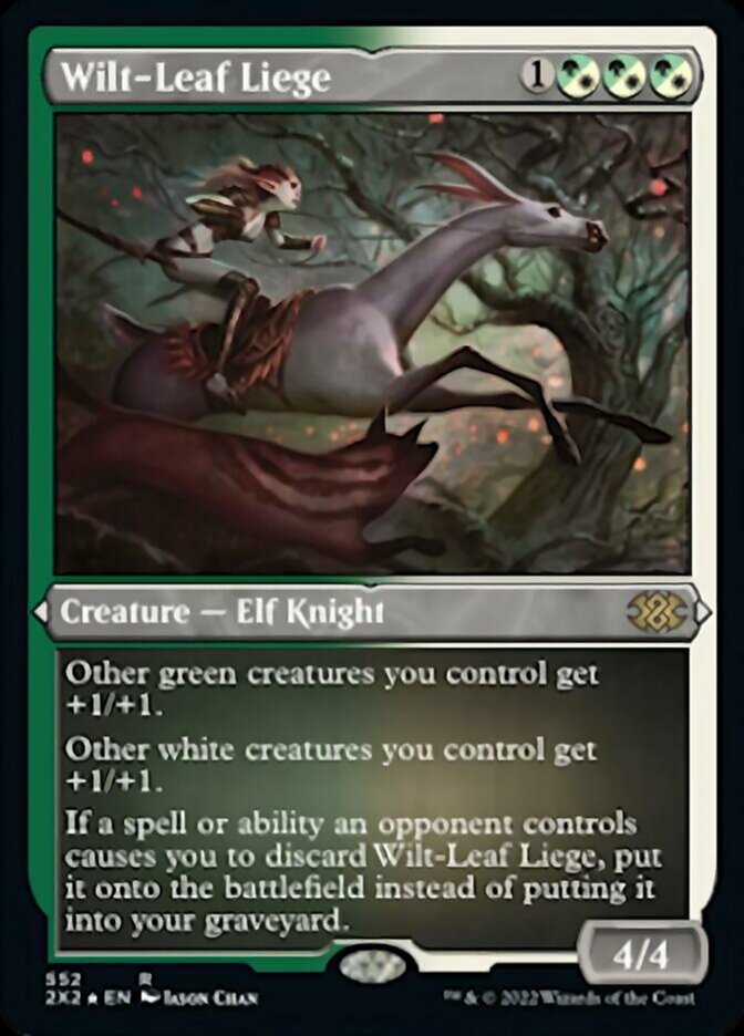 Wilt-Leaf Liege (Foil Etched) [Double Masters 2022] - Trinity Hobby