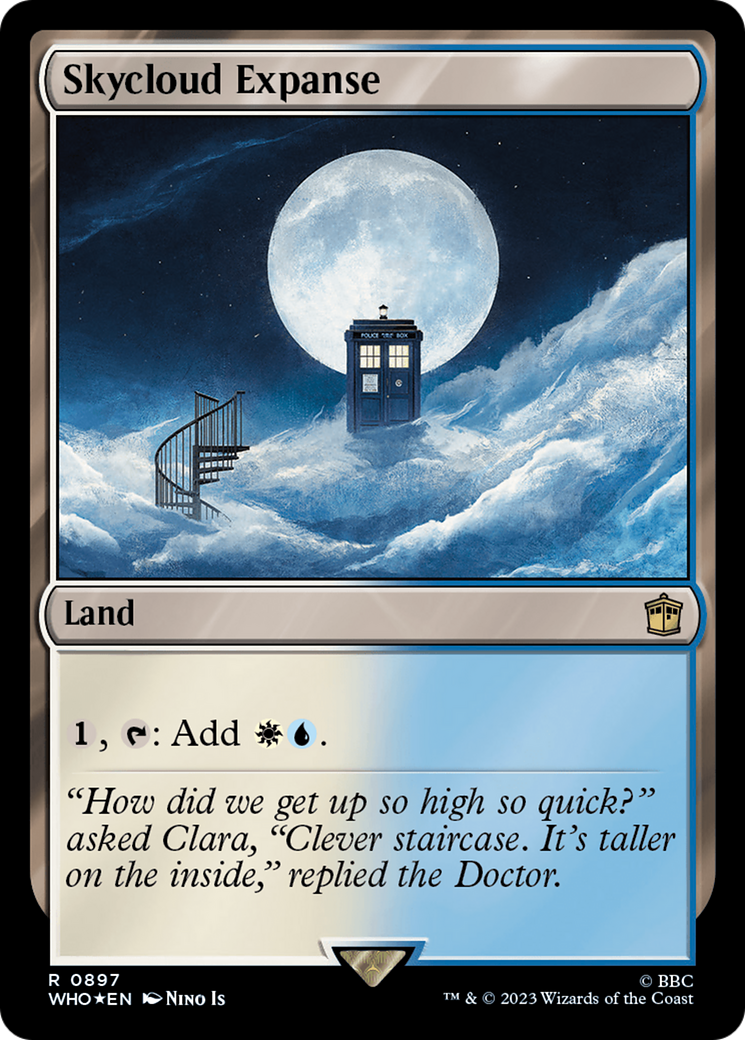 Skycloud Expanse (Surge Foil) [Doctor Who] - Trinity Hobby
