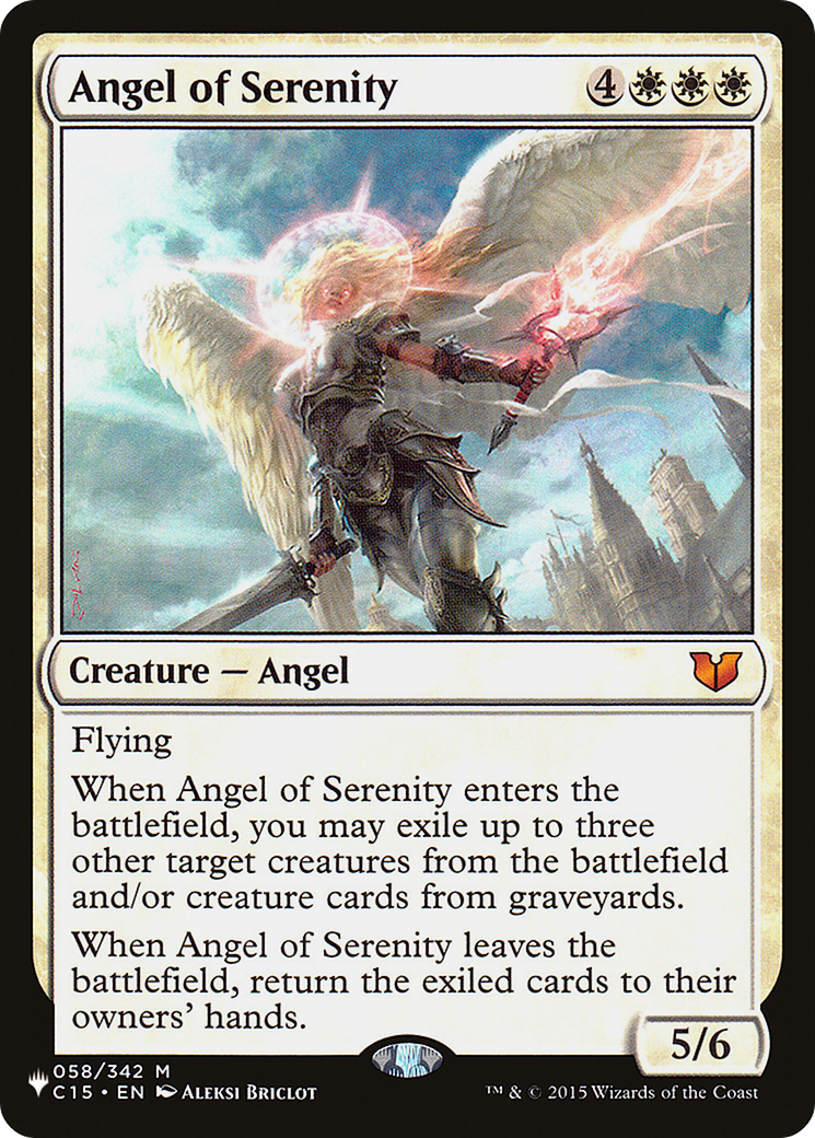 Angel of Serenity [The List] - Trinity Hobby