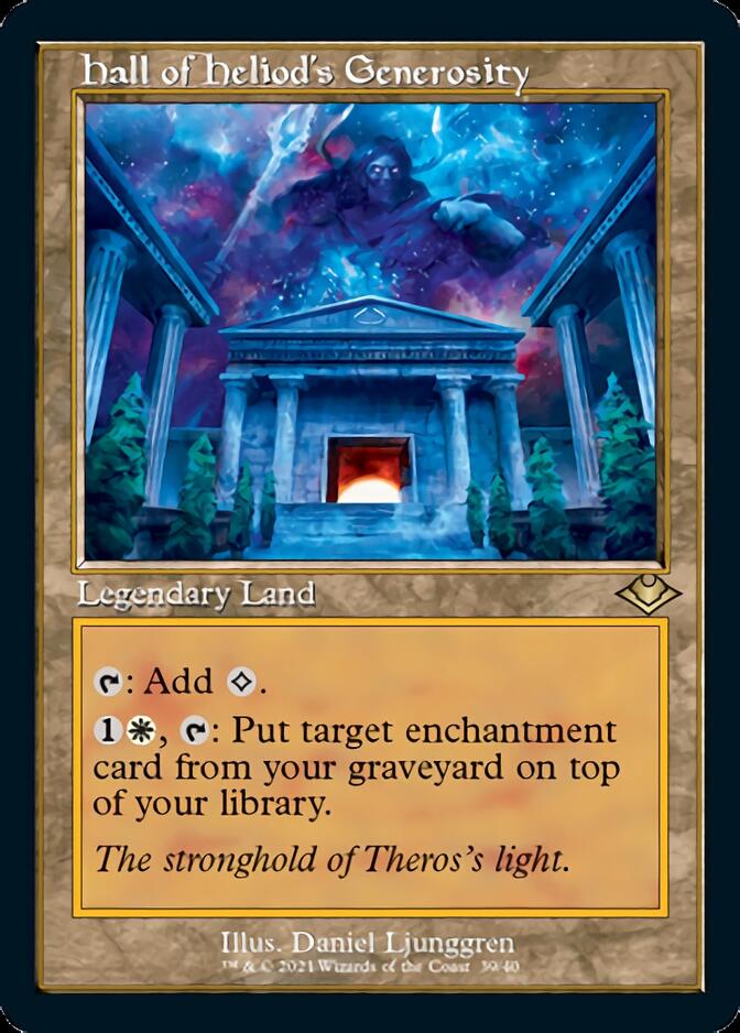 Hall of Heliod's Generosity (Retro Foil Etched) [Modern Horizons] - Trinity Hobby