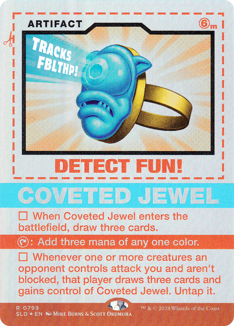 Coveted Jewel  (SLD-799) - [Secret Lair Drop] (Borderless) - Trinity Hobby