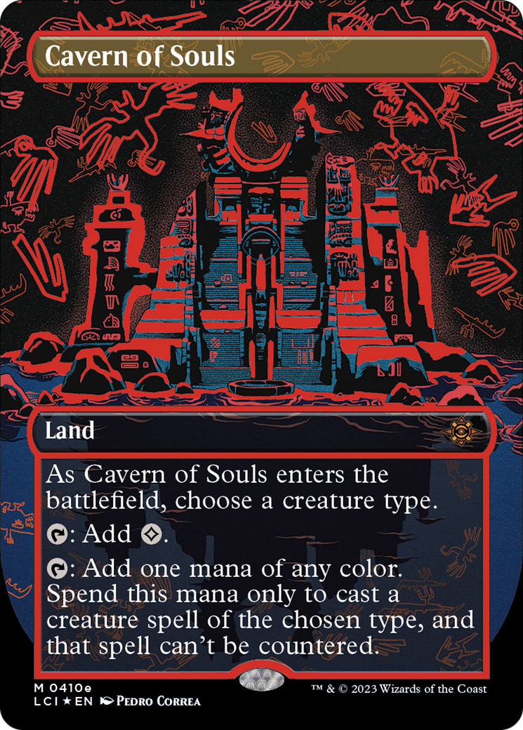 Cavern of Souls (0410e) (Borderless) [The Lost Caverns of Ixalan] - Trinity Hobby