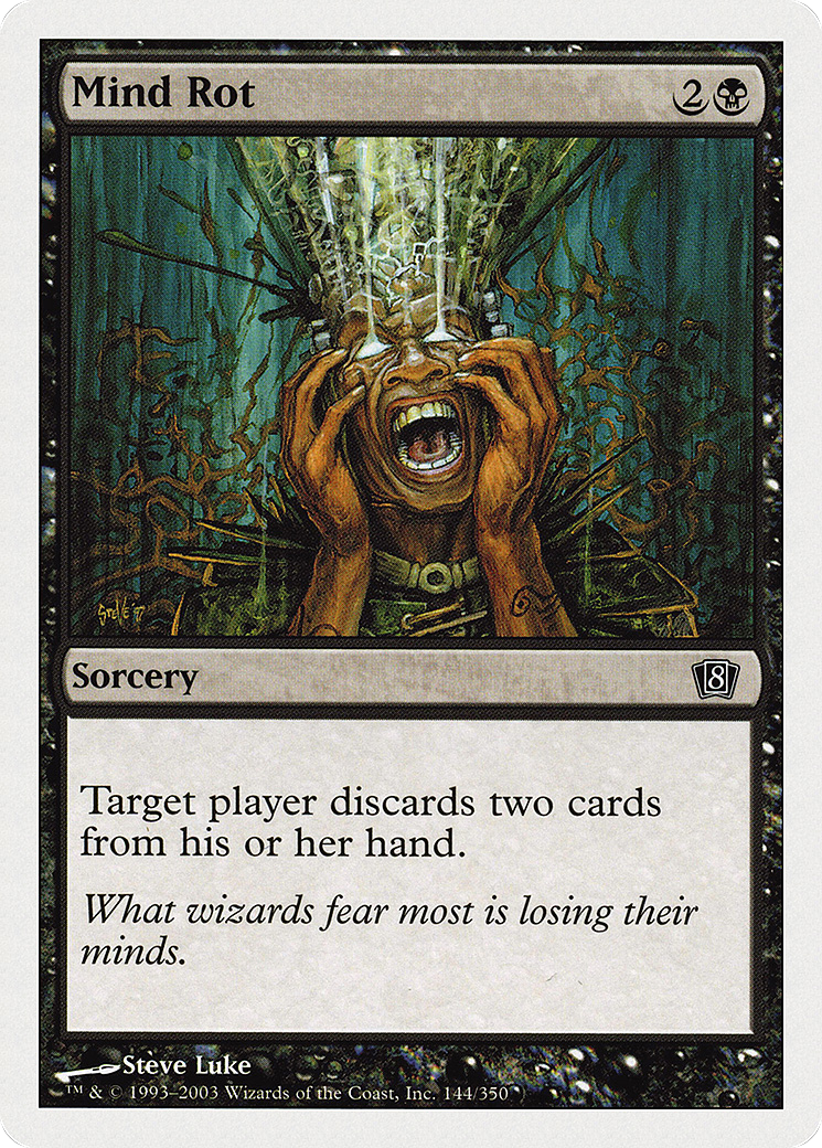 Mind Rot  (8ED-144) - [Eighth Edition] - Trinity Hobby