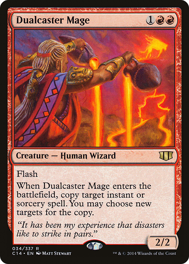 Mage double lanceur [Commandant 2014] 