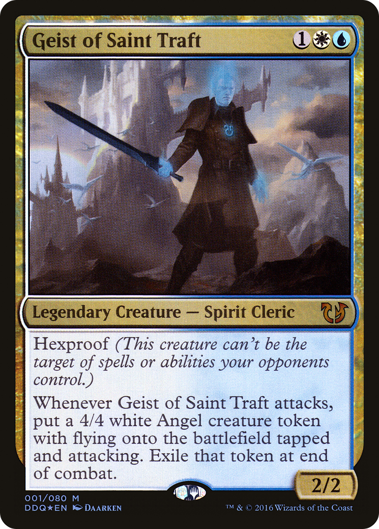 Geist of Saint Traft [Duel Decks : Béni contre Maudit] 