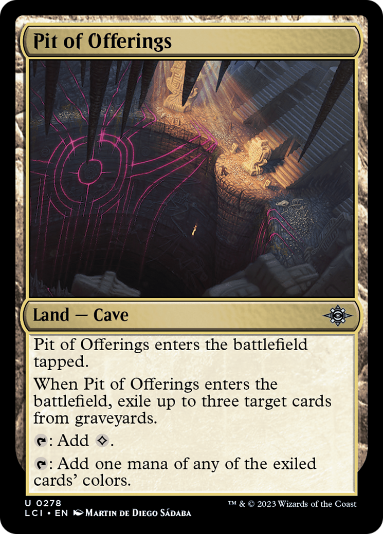 Pit of Offerings [The Lost Caverns of Ixalan] - Trinity Hobby