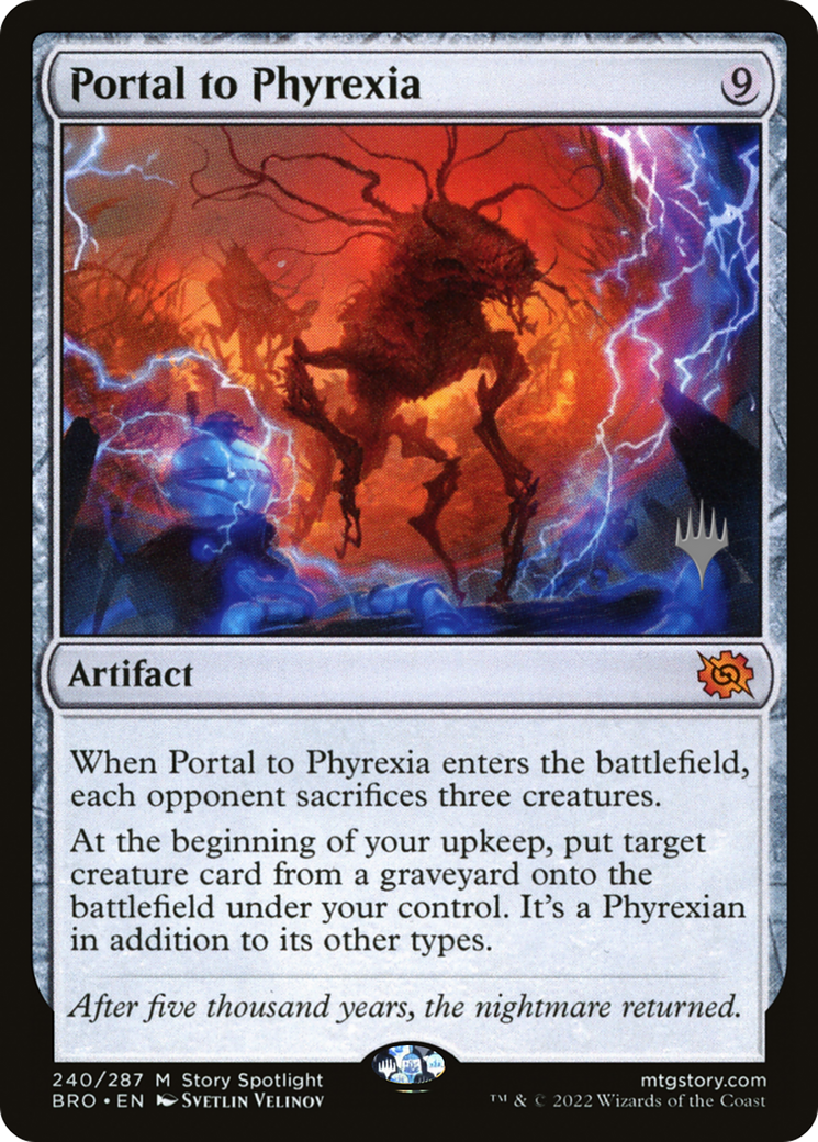 Portal to Phyrexia (Promo Pack) [The Brothers' War Promos] - Trinity Hobby