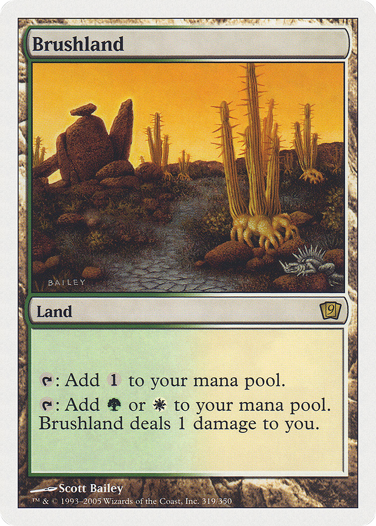 Brushland  (9ED-319) - [Ninth Edition] - Trinity Hobby