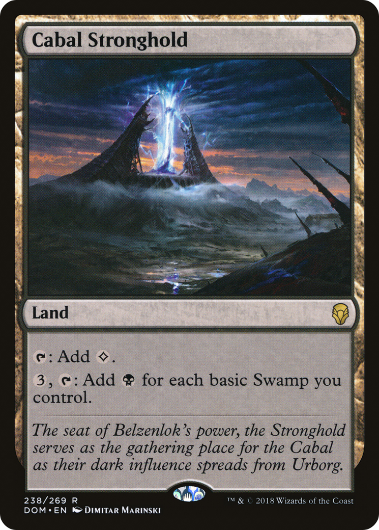 Cabal Stronghold [Dominaria] - Trinity Hobby