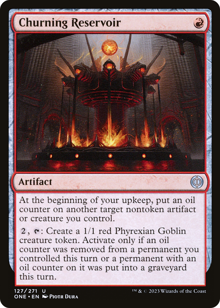 Churning Reservoir [Phyrexia: All Will Be One] - Trinity Hobby