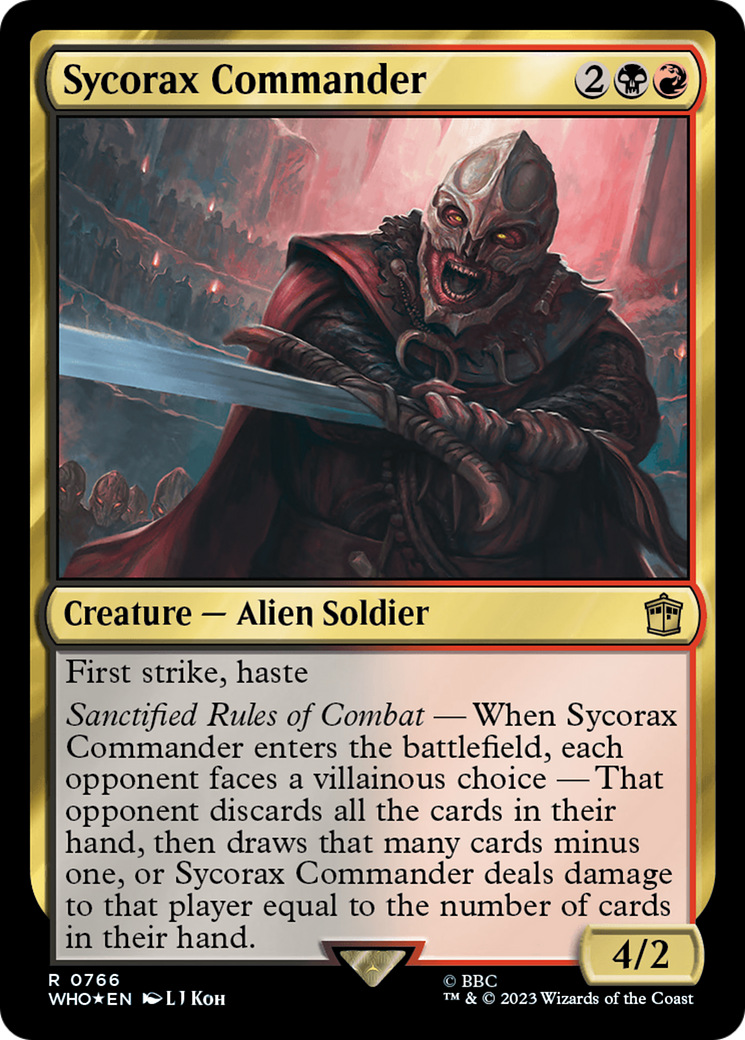 Sycorax Commander (Surge Foil) [Doctor Who] - Trinity Hobby