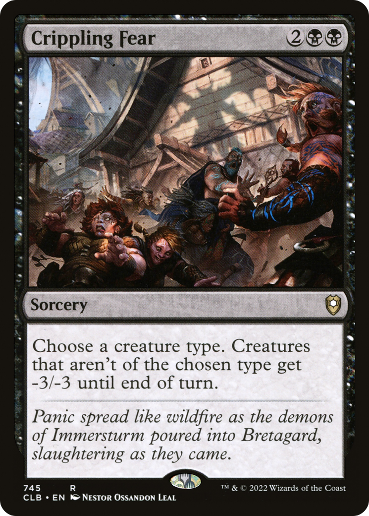 Crippling Fear [Commander Legends: Battle for Baldur's Gate] - Trinity Hobby