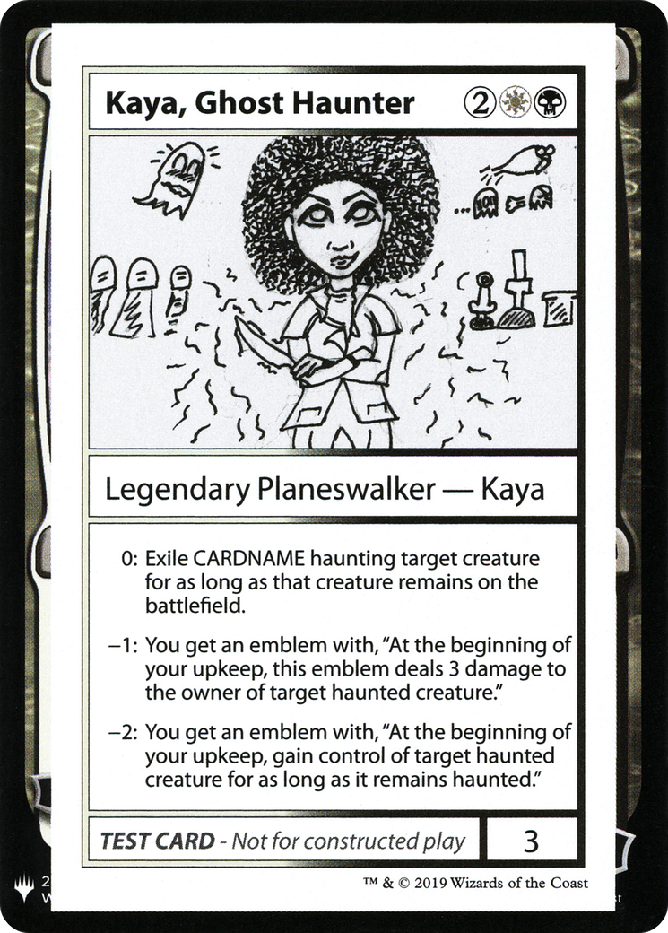 Kaya, Ghost Haunter  (CMB1-094) - [Mystery Booster Playtest Cards 2019] - Trinity Hobby
