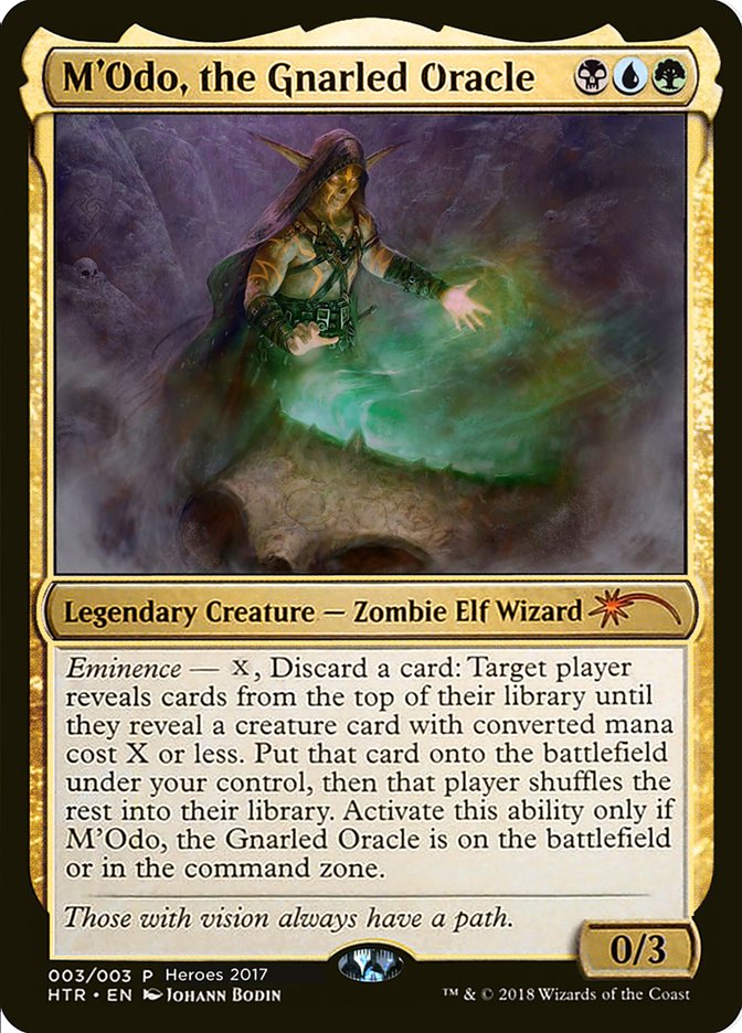 M'Odo, the Gnarled Oracle [Heroes of the Realm] - Trinity Hobby