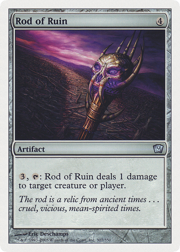 Rod of Ruin  (9ED-307) - [Ninth Edition] - Trinity Hobby