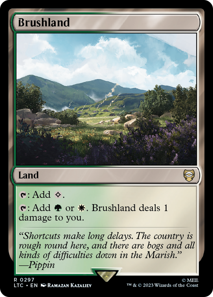 Brushland [The Lord of the Rings: Tales of Middle-Earth Commander] - Trinity Hobby