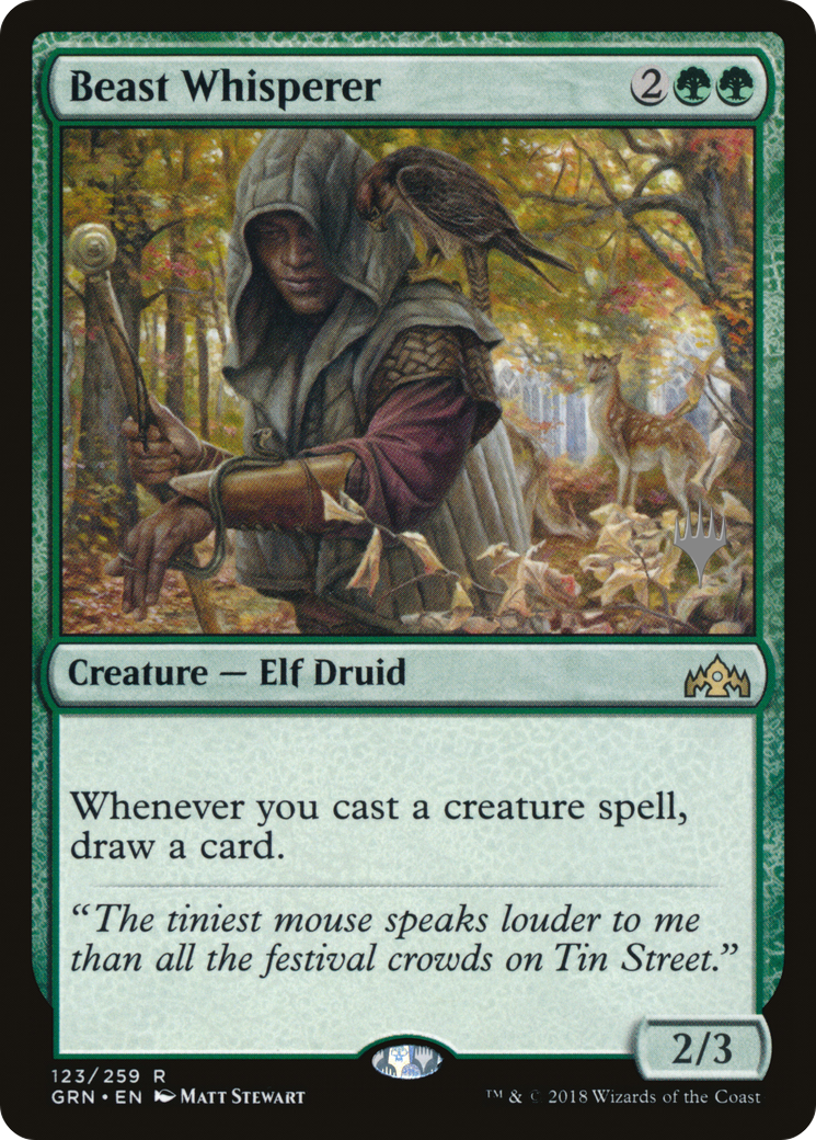 Beast Whisperer (Promo Pack) [Guilds of Ravnica Promos] - Trinity Hobby
