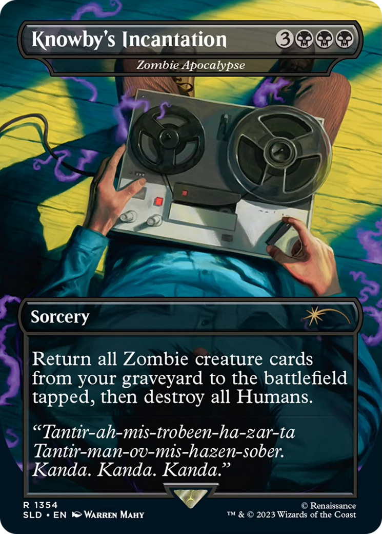 Knowby's Incantation - Zombie Apocalypse [Secret Lair Drop Series] - Trinity Hobby