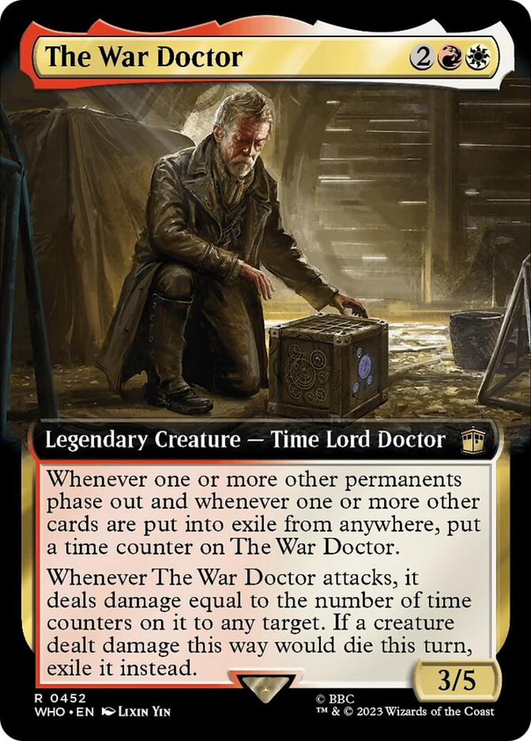 The War Doctor (Extended Art) [Doctor Who] - Trinity Hobby