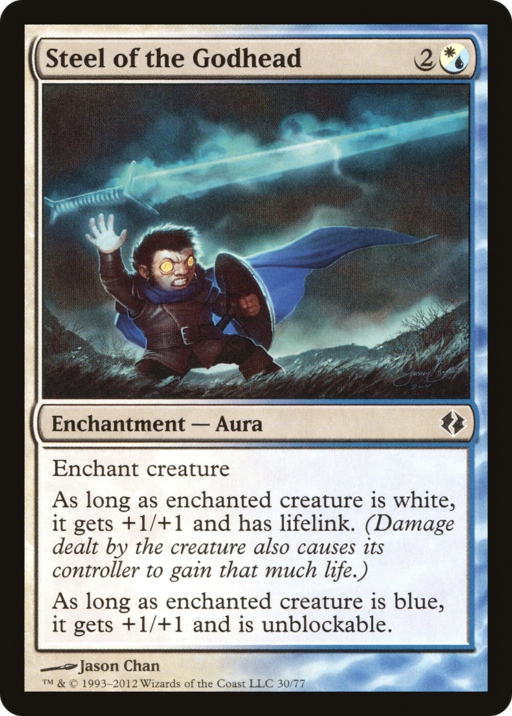 Steel of the Godhead [Duel Decks: Venser vs. Koth] - Trinity Hobby