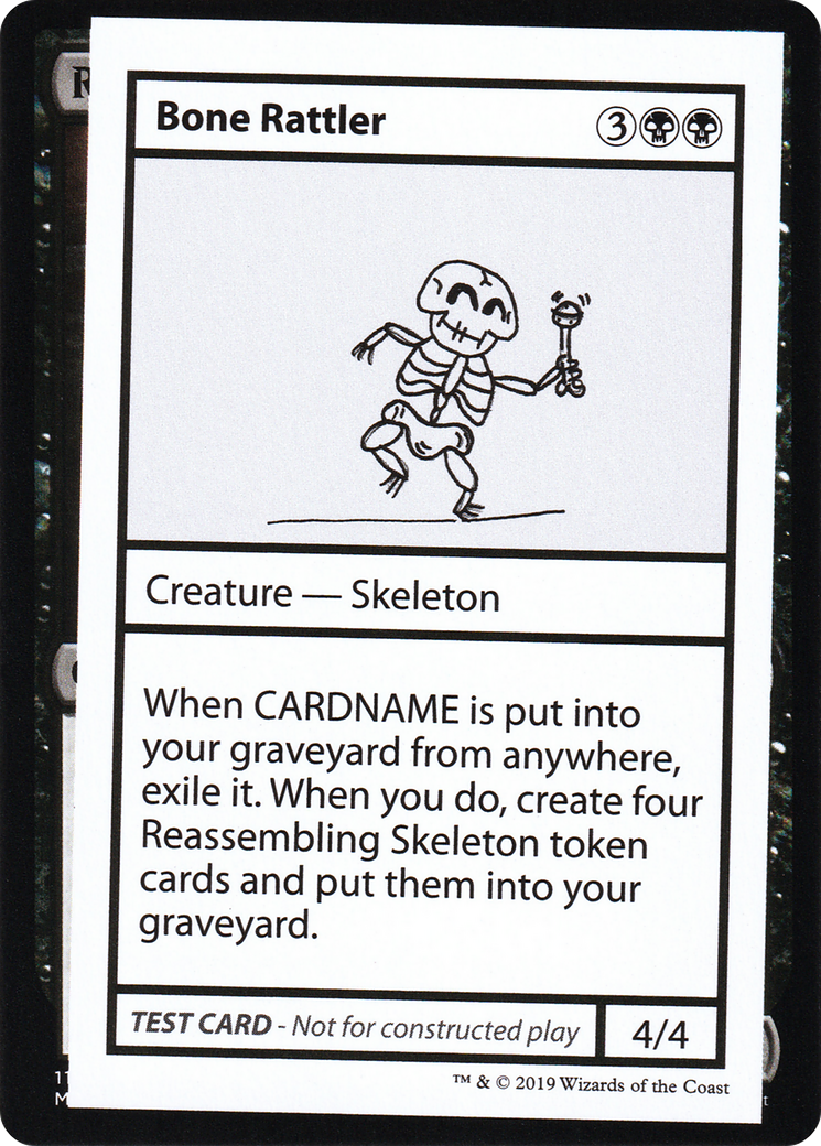 Bone Rattler (2021 Edition) [Mystery Booster Playtest Cards] - Trinity Hobby