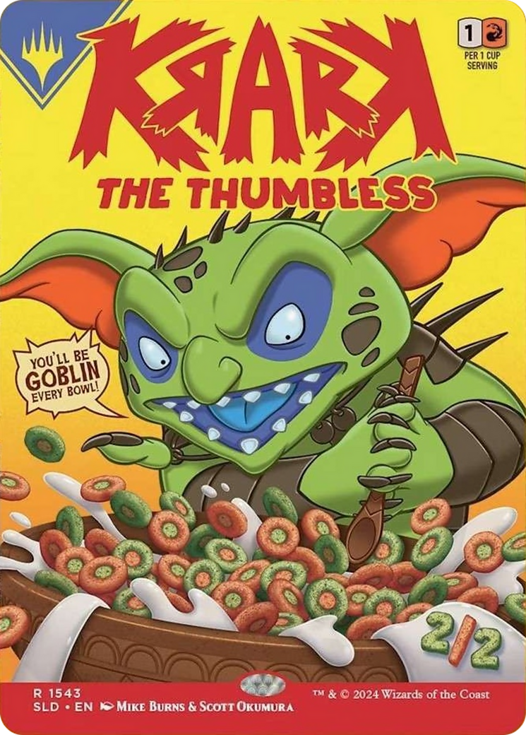 Krark, the Thumbless (Rainbow Foil) [Secret Lair Drop Series] - Trinity Hobby
