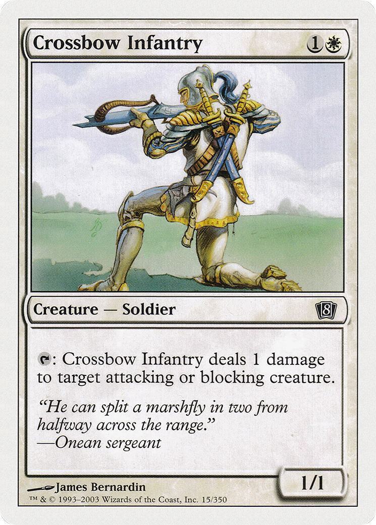 Crossbow Infantry  (8ED-015) - [Eighth Edition] - Trinity Hobby