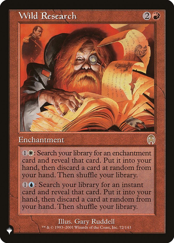 Wild Research [The List] - Trinity Hobby