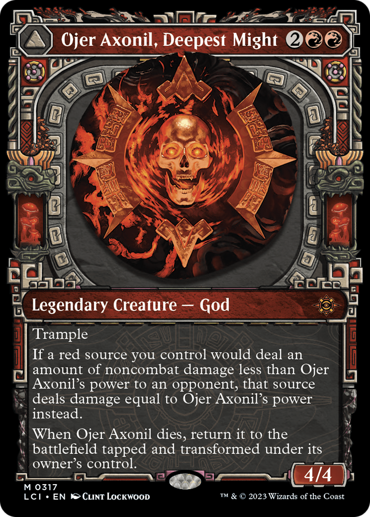 Ojer Axonil, Deepest Might // Temple of Power (Showcase) [The Lost Caverns of Ixalan] - Trinity Hobby