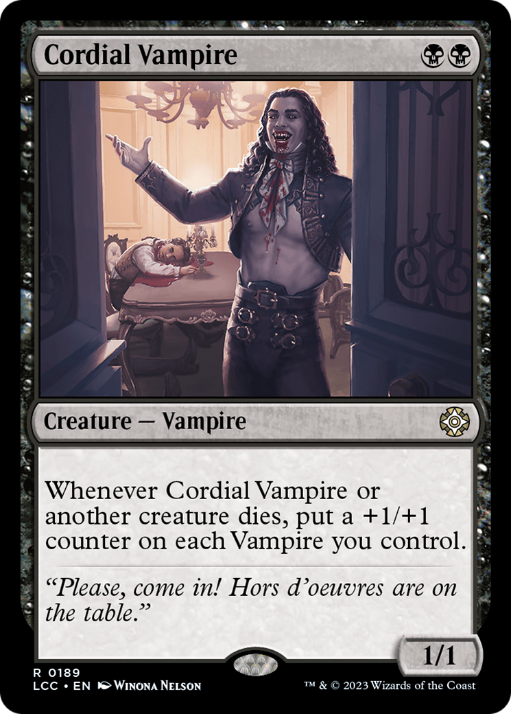 Cordial Vampire [The Lost Caverns of Ixalan Commander] - Trinity Hobby