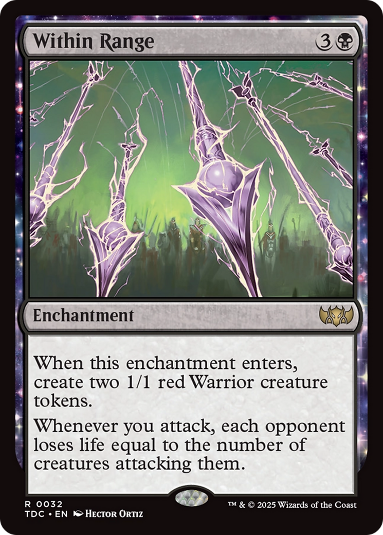 Within Range [Tarkir: Dragonstorm Commander] - Trinity Hobby