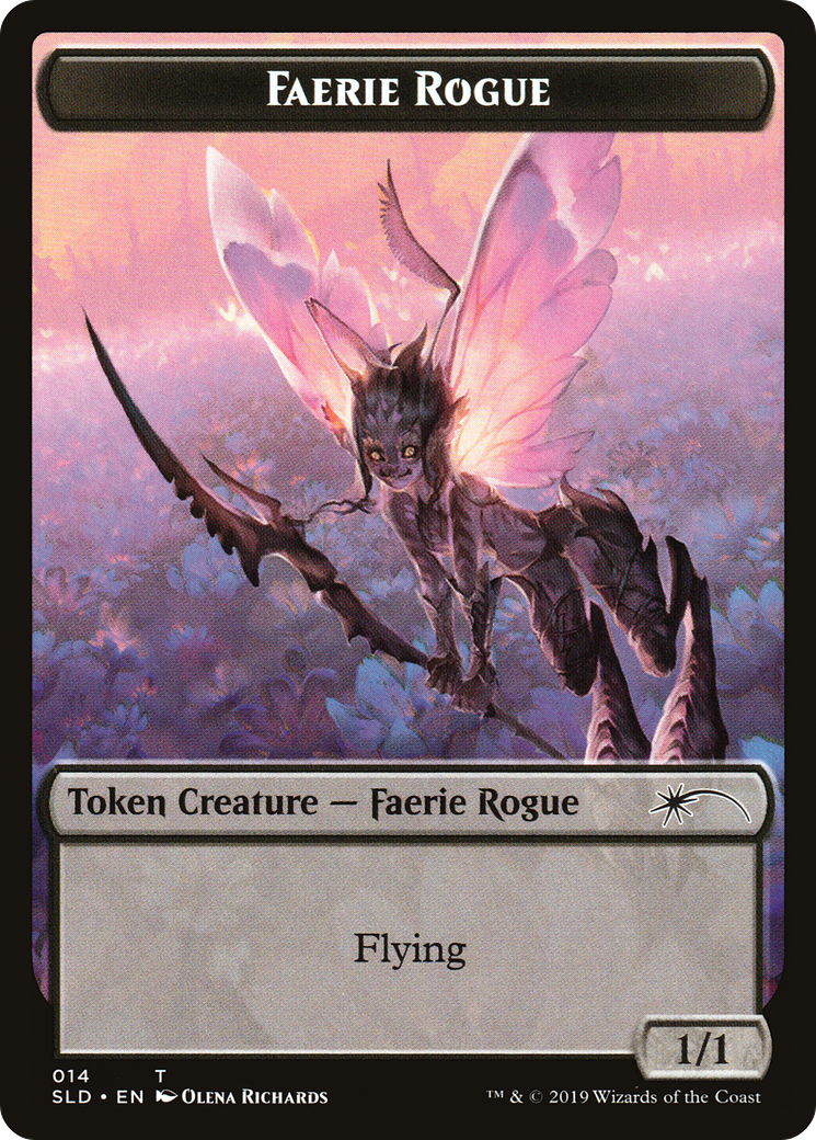 Faerie Rogue Token (014) [Secret Lair Drop Series] - Trinity Hobby