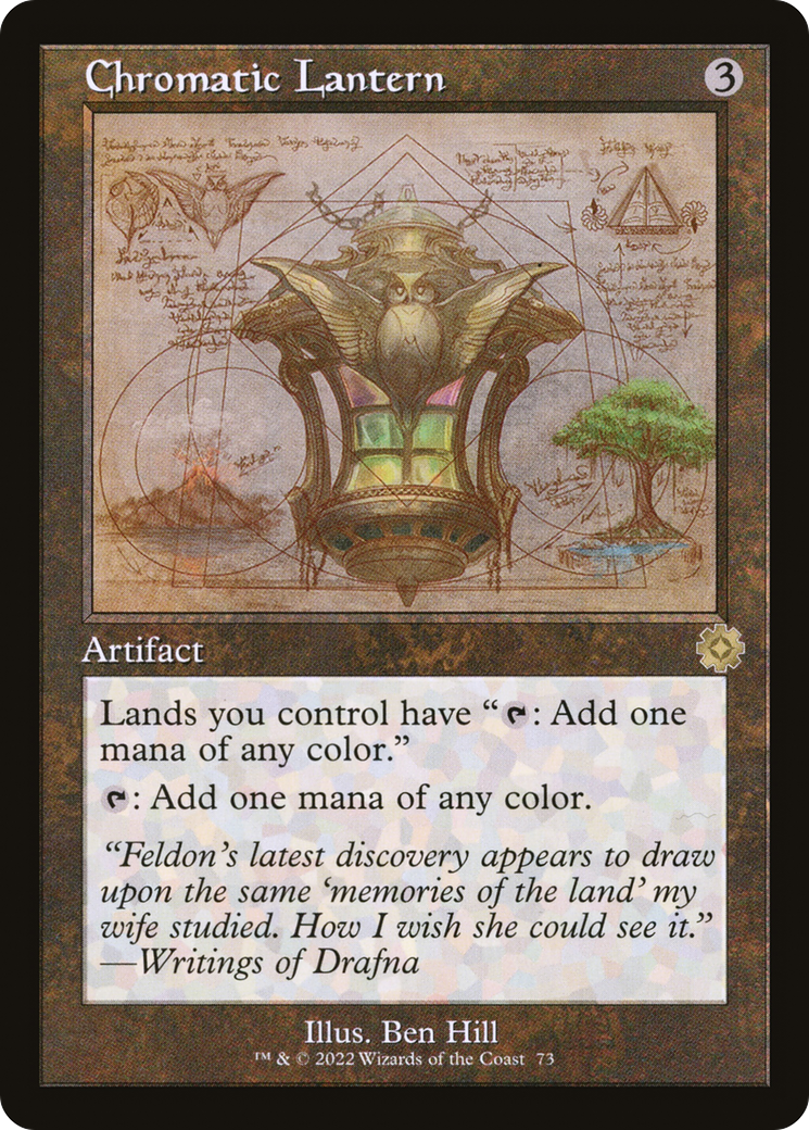 Chromatic Lantern (Retro Schematic) [The Brothers' War Retro Artifacts] - Trinity Hobby