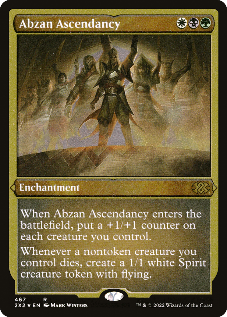 Abzan Ascendancy  [Foil]  (2X2-467) - [Double Masters 2022] - Trinity Hobby